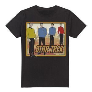 Star Trek Mens Classic T-Shirt / Black